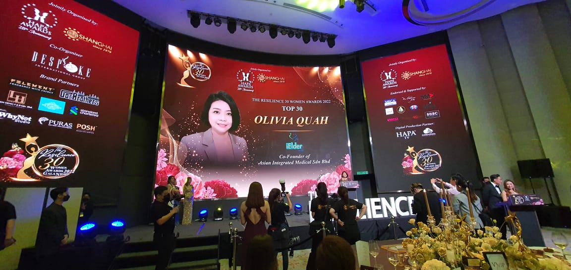 Olivia Quah-Winner for The Resilience 30 Women Awards 2022