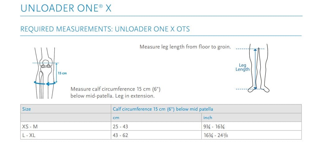 Össur OA Knee Brace (Unloader One)