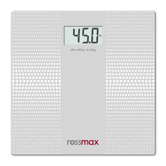 Glass Personal Electronic Weighing Scale WB101 + FREE Face Towel | Rossmax