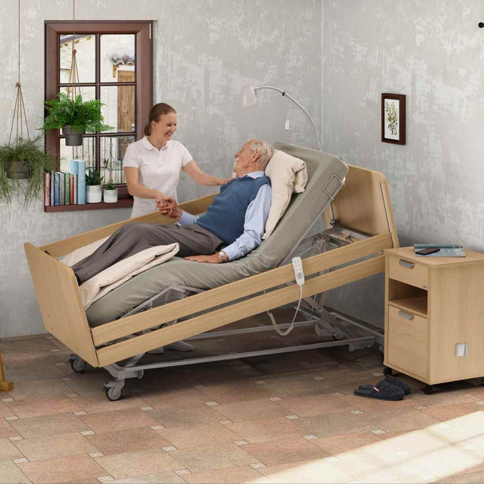 [Pre Order] Mobile Nursing Care Bed | Wissner-Bosserhoff Movita sc [ETA May/June 2024]
