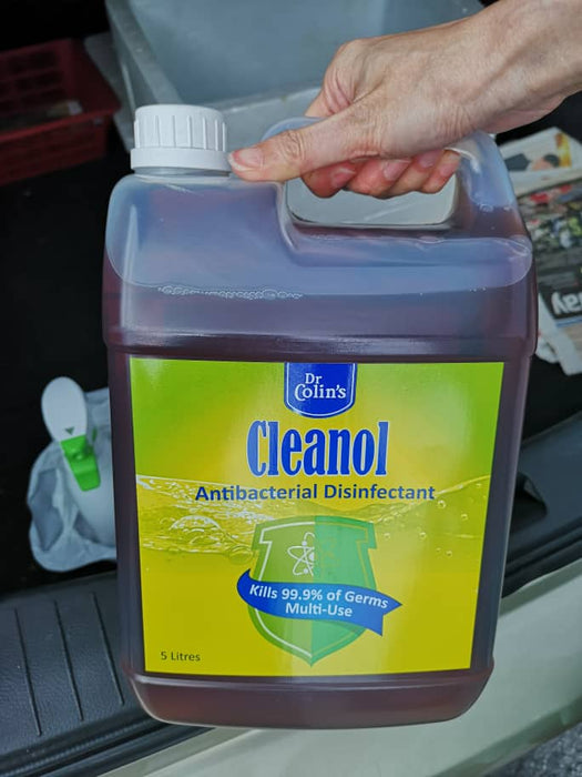 Dr Colin's Cleanol Antibacterial Disinfectant Germicide Liquid Wash 5 litre [Kill 99.9% germs including Virus, Bacteria etc] - Asian Integrated Medical Sdn Bhd (ielder.asia)