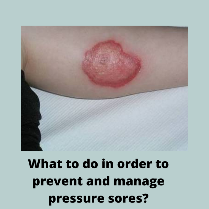 What to do in order to prevent and manage pressure sores?