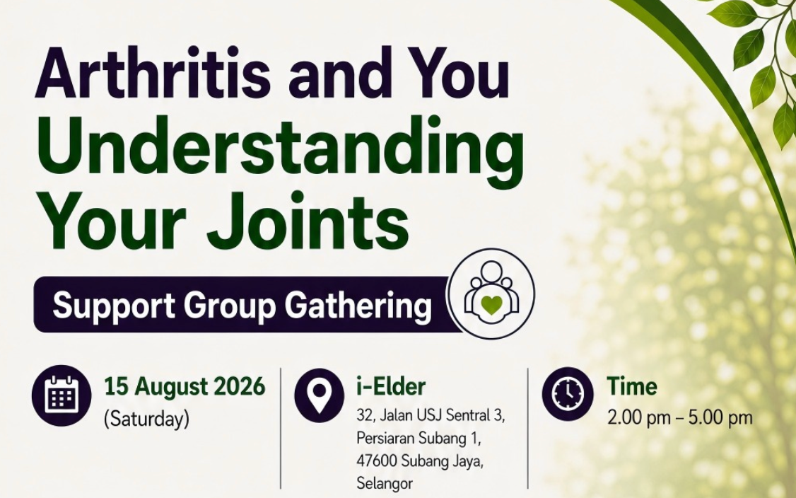 [15 August 2026] Arthritis and You -Understanding Your Joint