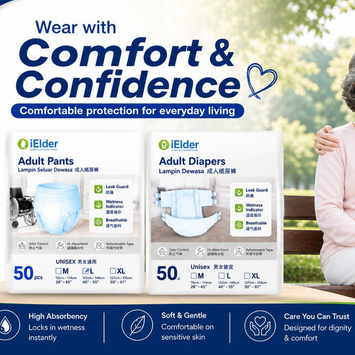 The Complete Guide to Adult Diapers for Seniors & Caregivers in Malaysia
