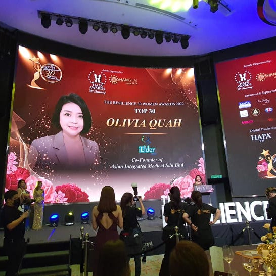 Olivia Quah-Winner for The Resilience 30 Women Awards 2022