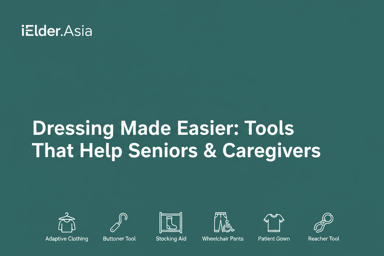 Dressing Made Easier: Tools That Help Seniors & Caregivers