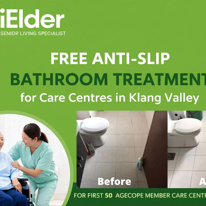 CSR:Free Anti-Slip Bathroom Treatment for Care Centres in Klang Valley
