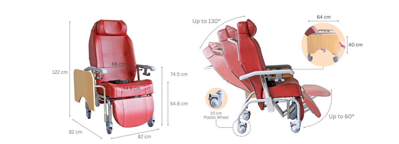 geriatric chair for elderly