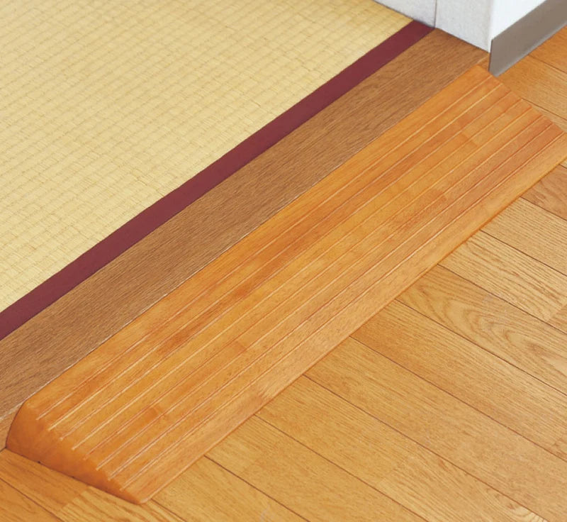 Oak Threshold Ramp for Wheelchairs
