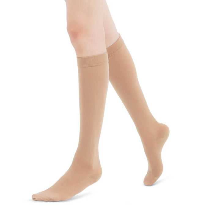 1020 | Moderate Compression Socks, Opaque, V-Line | FYTTO