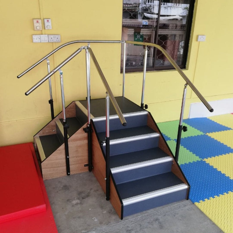 3/4 台阶转角锻炼楼梯