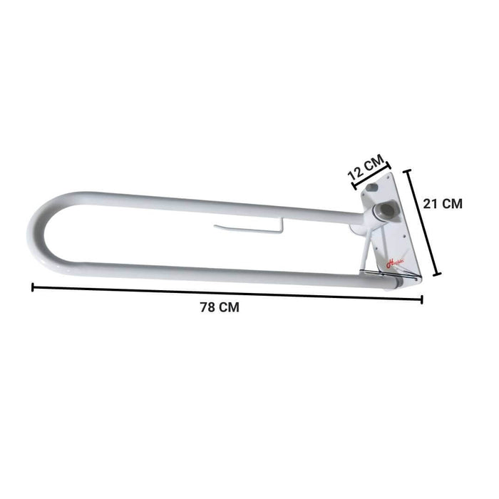 Flip Up Folding Support Rail Grab Bar