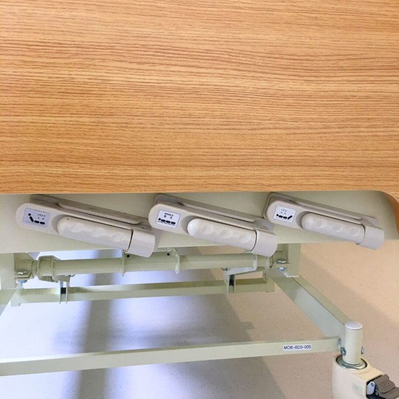 Manual Wooden 3 Crank Hospital Bed | AIM Healthcare