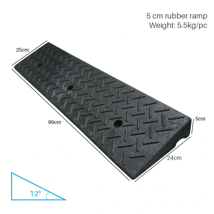 Portable Rubber Wheelchair Ramp | ClinSav