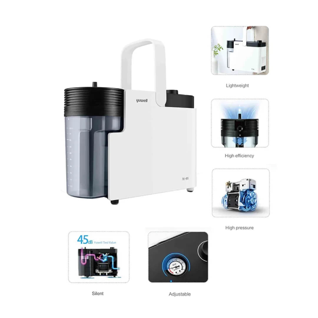 鱼跃便携式吸痰泵机7E-B5（吸痰速率30L/min） — iElder.Asia (Asian