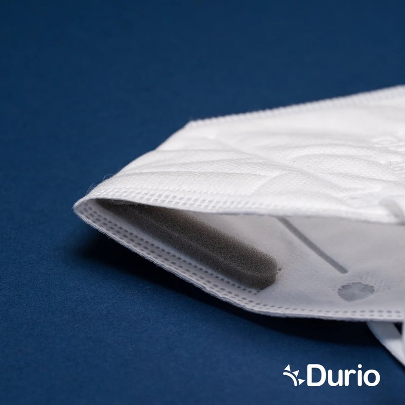 Durio 903 KN95 Respirator - Attachable Nose Foam - (10 Pcs)