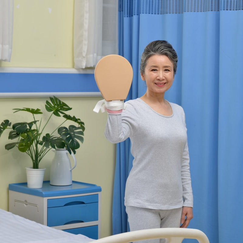Soft restraint gloves for dementia patients