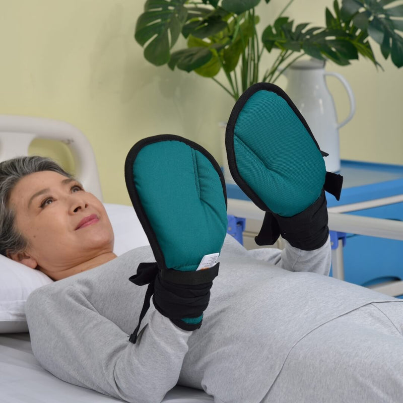 Elastic Restraint Gloves (Open Ended) A-006-01 (Per Pair)