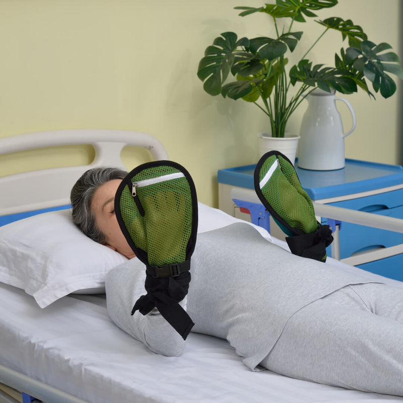 Elastic Restraint Gloves (Open Ended) A-006-01 (Per Pair)