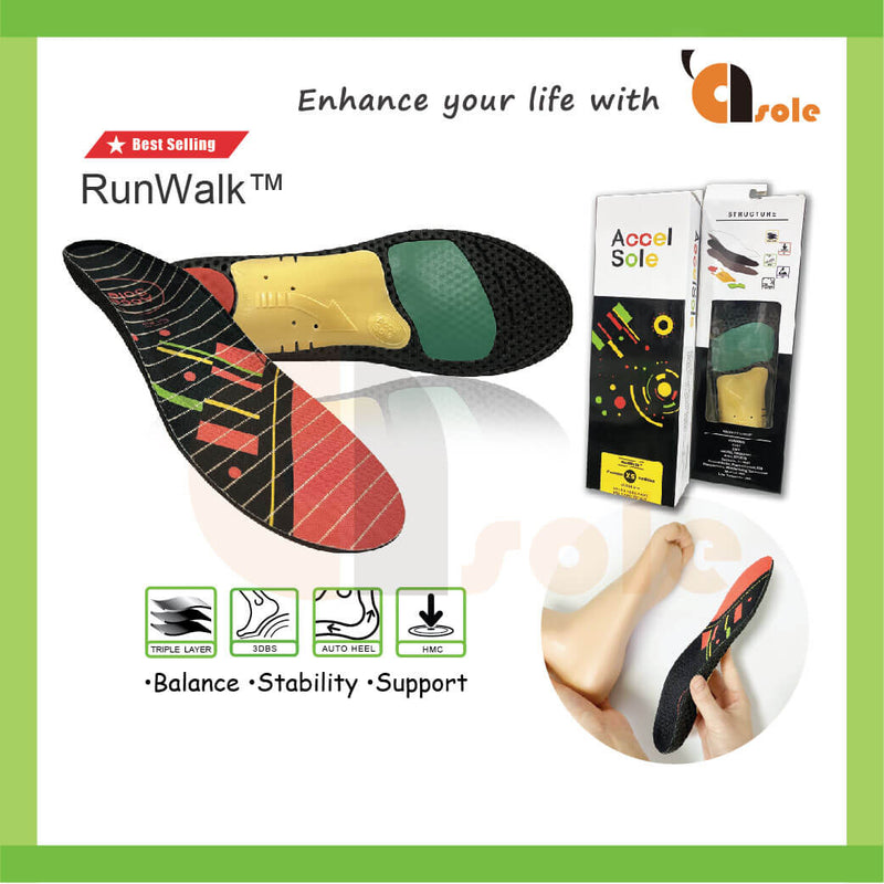 AccelSole RunWalk™ | A-Sole
