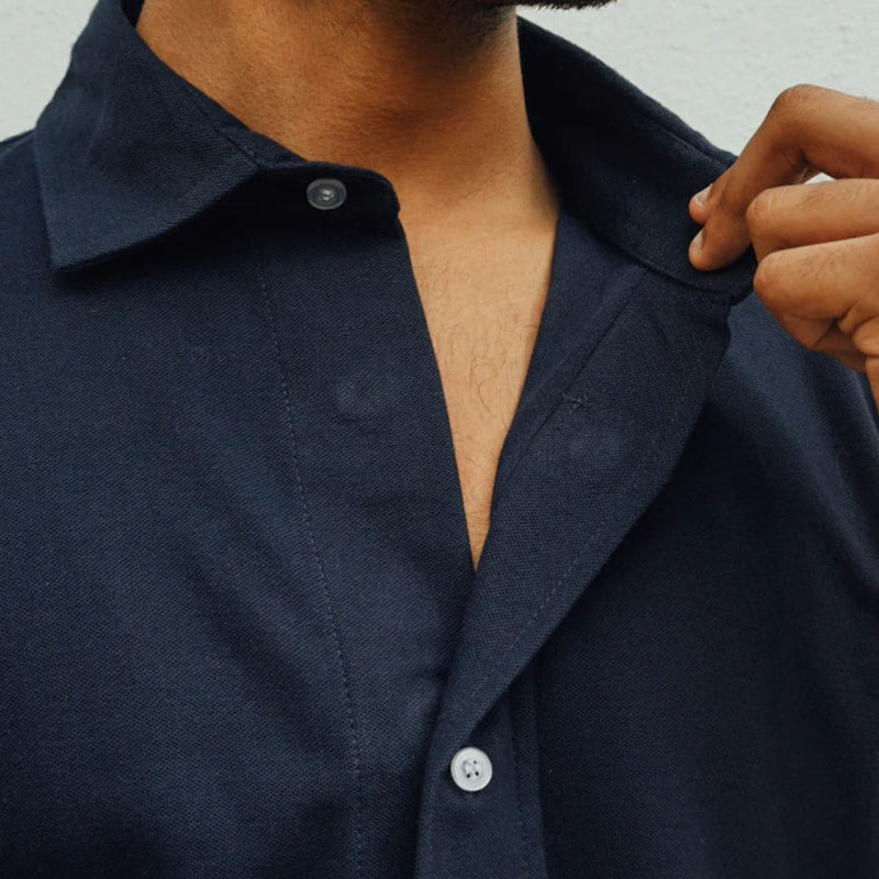 Adaptive Clothing Magnetic Polo Tee (Unisex) | Dawn Adaptive