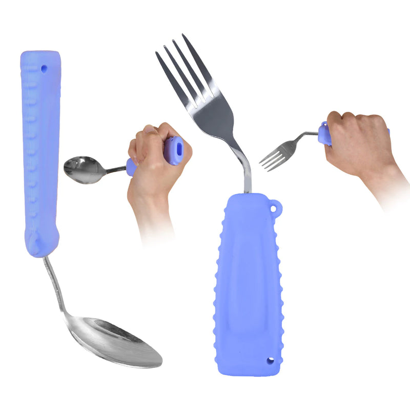 Adaptive Utensils - Curved Angled Spoon & Fork