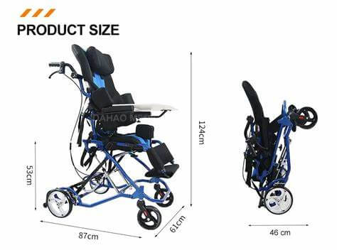 Aluminium Cerebral Palsy Tilting Wheelchair