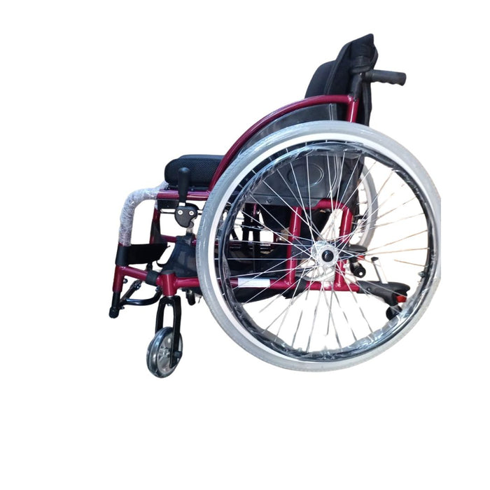 Aluminium Foldable Leisure-Sport Wheelchair Black | Fair