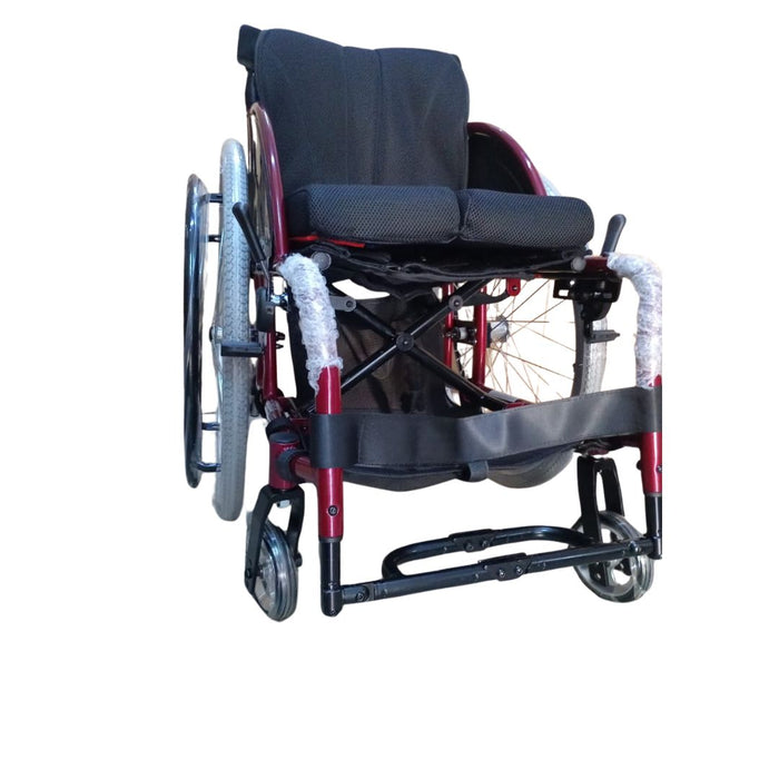 Aluminium Foldable Leisure-Sport Wheelchair Black | Fair