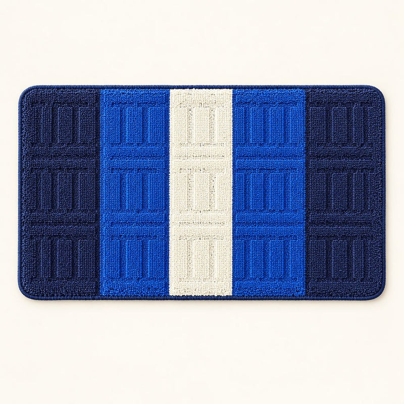 Water absorbent anti slip mat for bathroom
