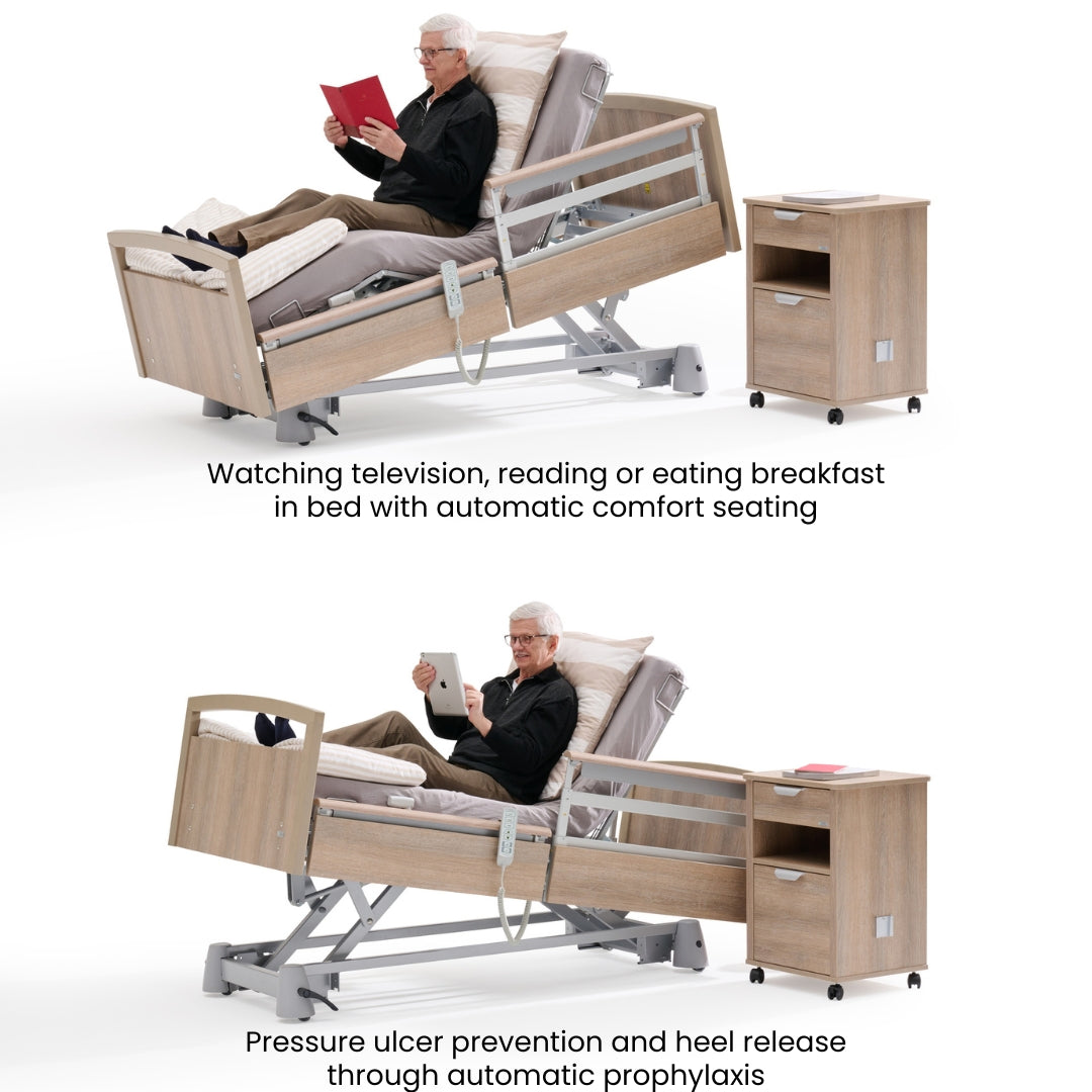 Automatic positions – Fast, easy and ergonomic thanks to the one-button philosophy