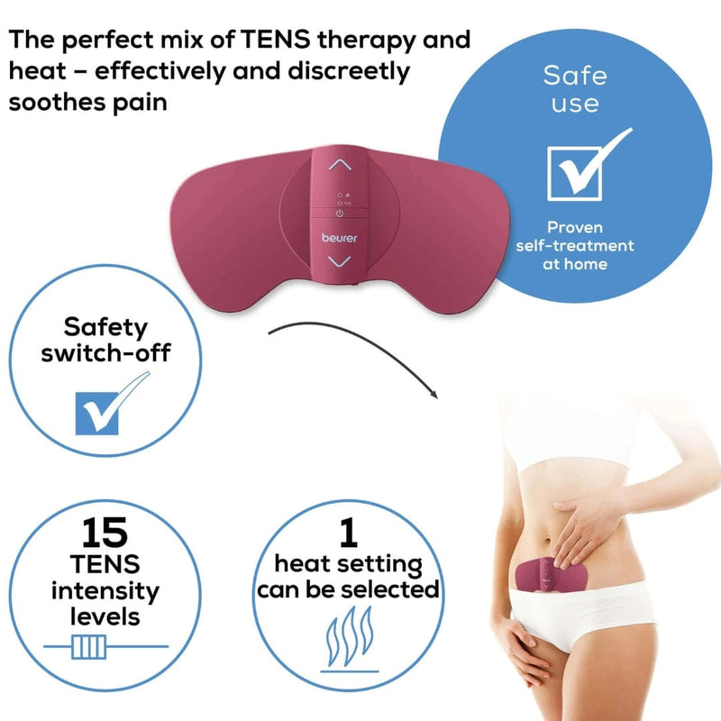 Menstrual Relax TENS & Heat Pad EM 50 | BEURER