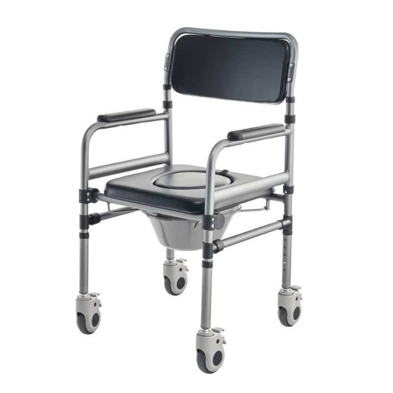 Commode chair with Wheels 4" | BION