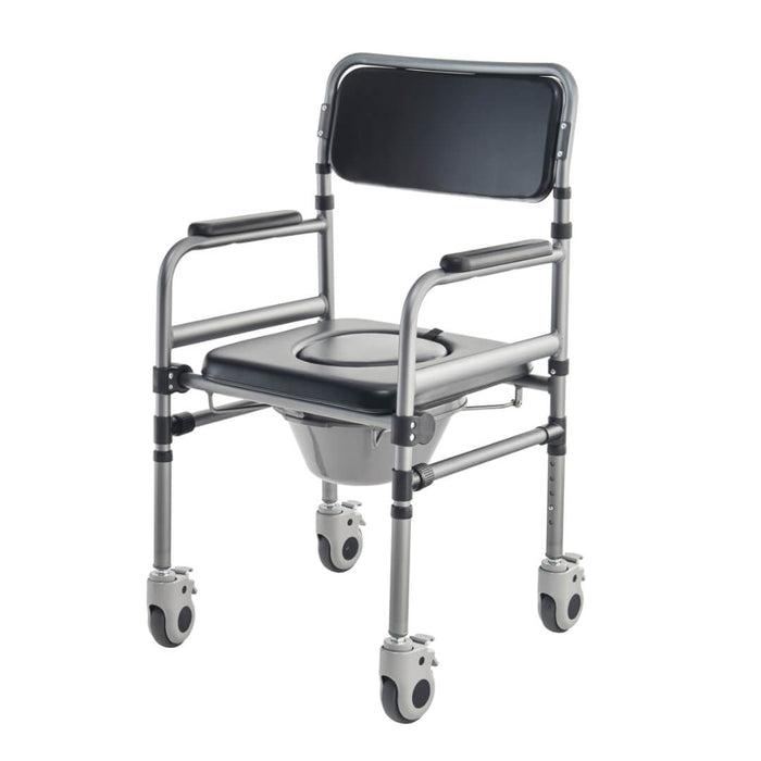 Commode chair with wheels 4" | BION