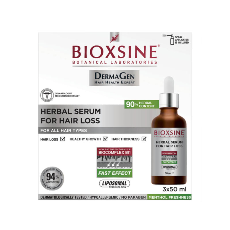 [New Arrival] Bioxsine DermaGen Forte Herbal Shampoo/Serum For Intensive Hair Loss