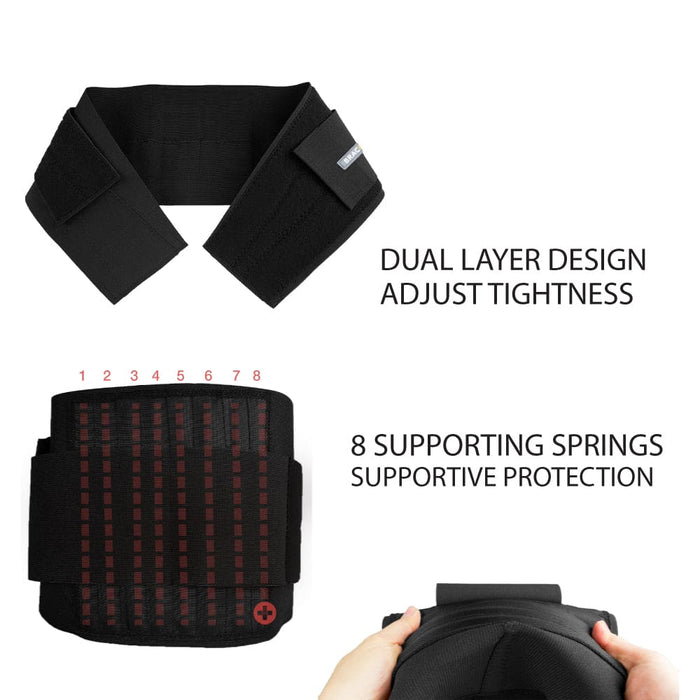 Low Back Fulcrum Wrap ComfyFit with Splint BS30 | BRACOO