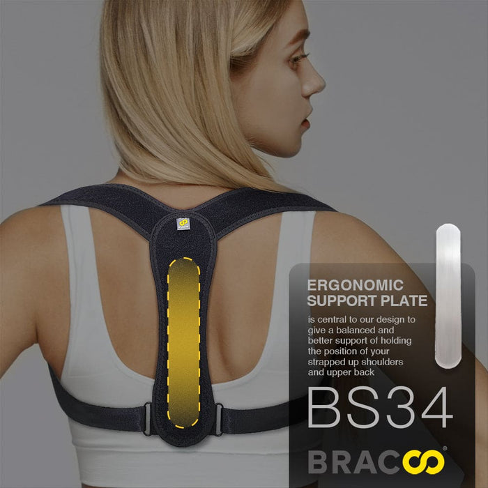 Upper Back Fulcrum Wrap Ergonomic Splint BS34 | BRACOO