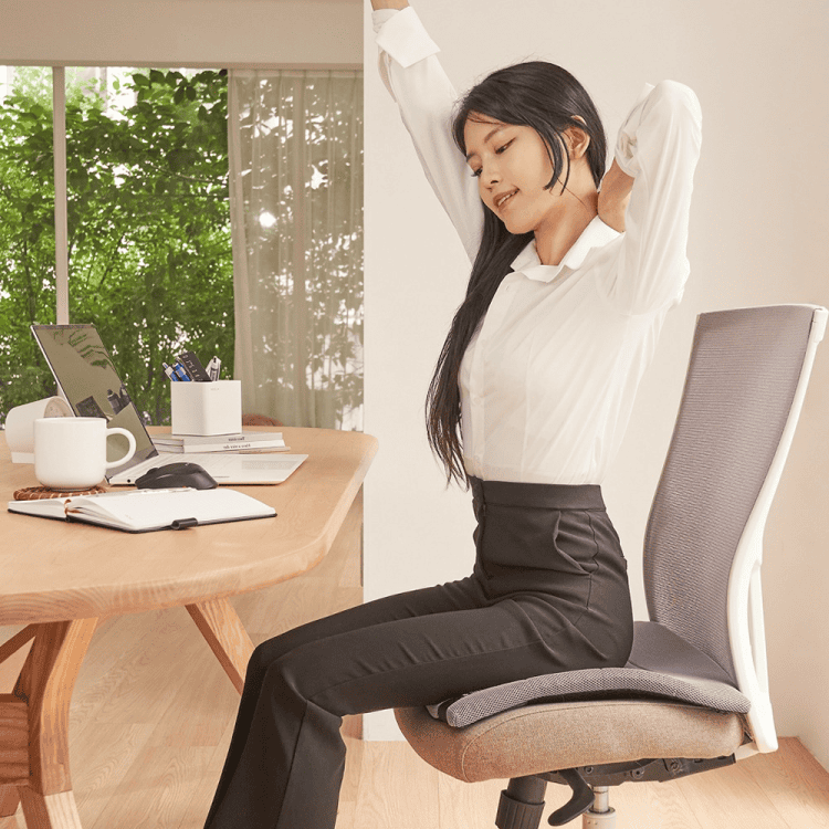 BalanceSeat Plus Cushion With Veta-Gel™ [Size L] - Grey | BalanceOn