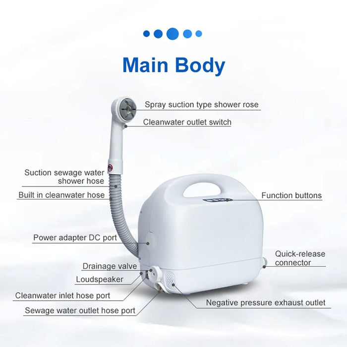 [Pre Order] Portable Intelligent Bathing Machine | iElder