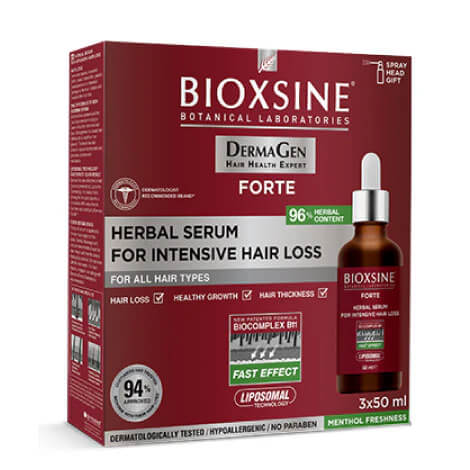 [New Arrival] Bioxsine DermaGen Forte Herbal Shampoo/Serum For Intensive Hair Loss