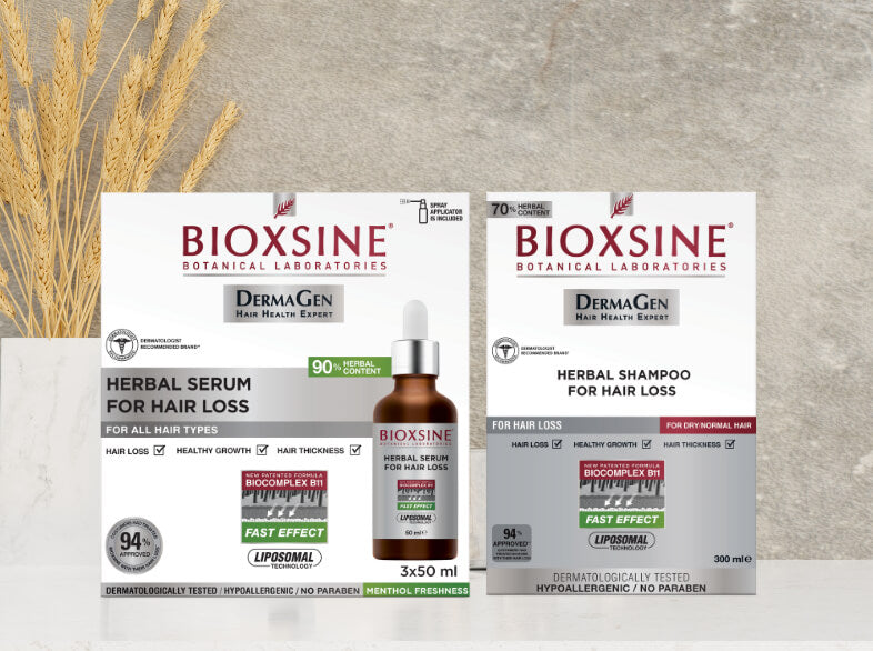 [New Arrival] Bioxsine DermaGen Forte Herbal Shampoo/Serum For Intensive Hair Loss