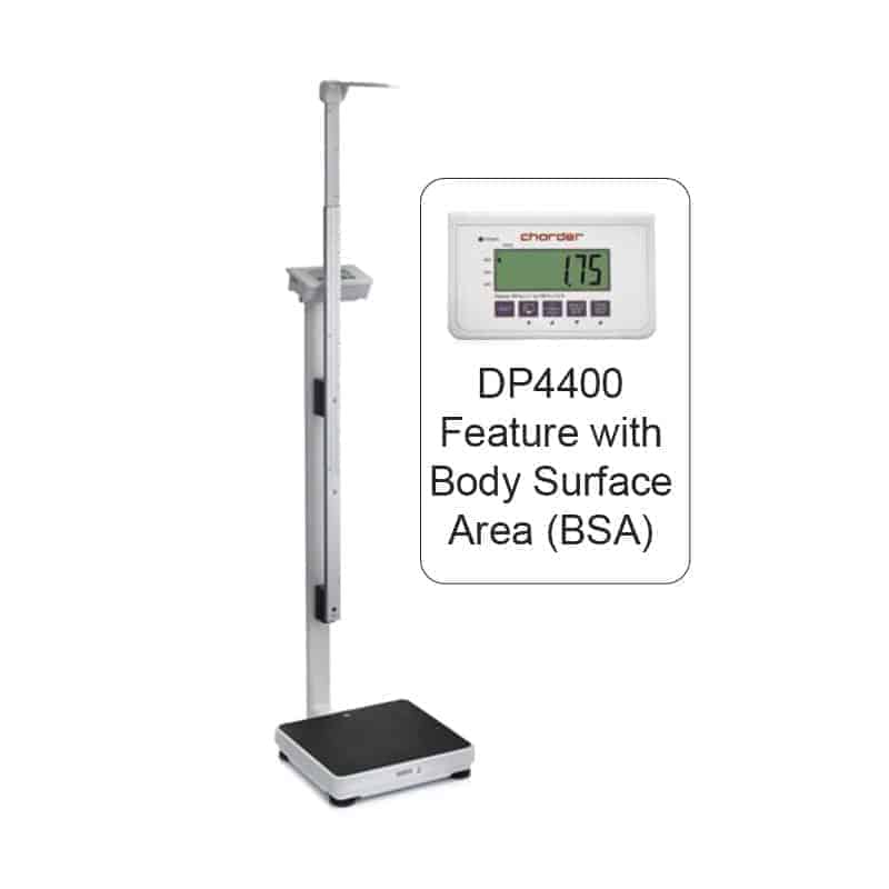 Adult Scale with Height Rod MS4900/MS4970 with HM-201M | CHARDER