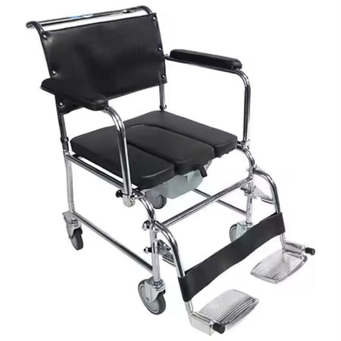 Chrome Steel DAF Commode Push Chair | Fair