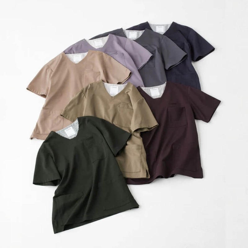 Mens: Jersey scrub tops LUXE (Random Colour) | Classico
