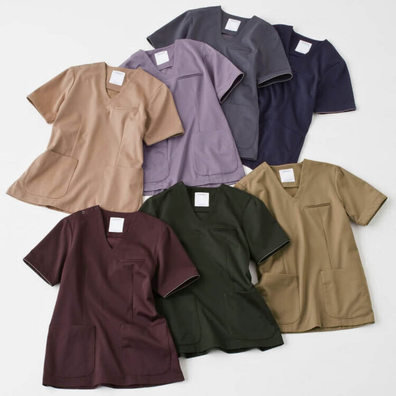 Womens: Jersey scrub tops LUXE (Random Colour) | Classico