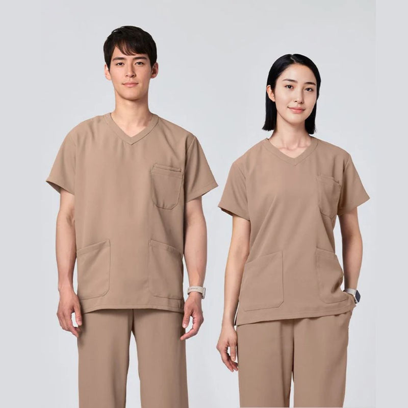 Unisex PACK Daily Essential Scrub Top - Classico | Comfortable, Durable, Everyday Medical/Clinic Uniform