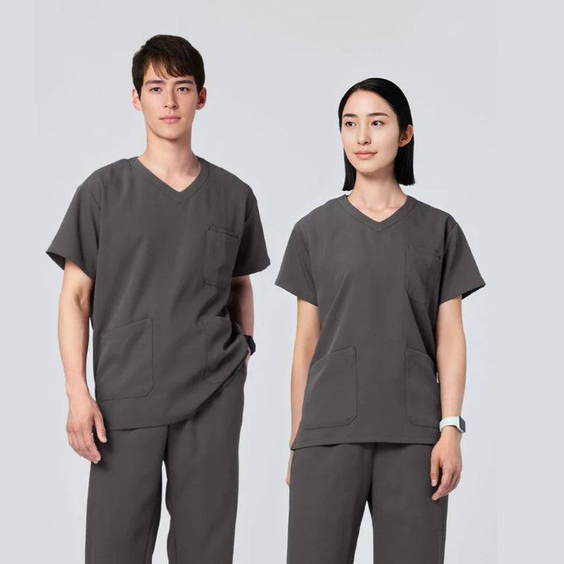 Unisex PACK Daily Essential Scrub Top - Classico | Comfortable, Durable, Everyday Medical/Clinic Uniform