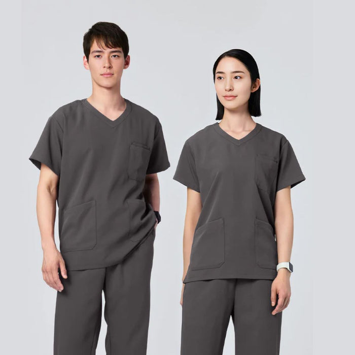 Unisex PACK Daily Essential Scrub Top - Classico | Comfortable, Durable, Everyday Medical/Clinic Uniform
