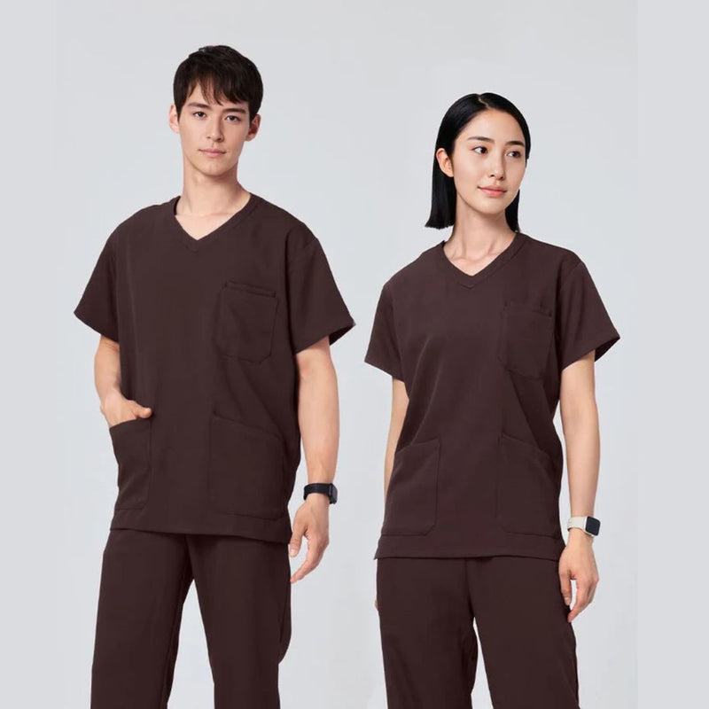 Unisex PACK Daily Essential Scrub Top - Classico | Comfortable, Durable, Everyday Medical/Clinic Uniform