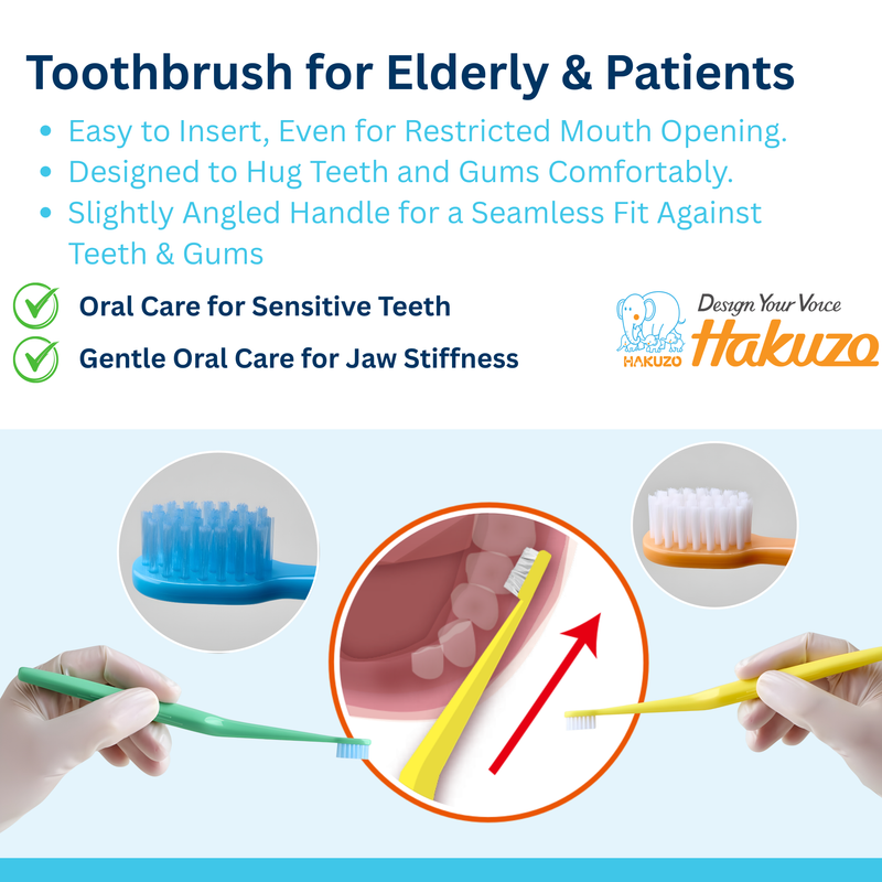 ComfortFit Tooth Brush | Hakuzo (2 pcs per pack)